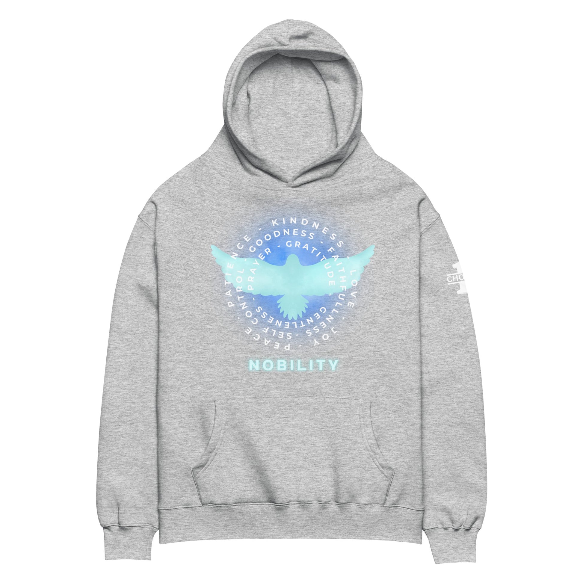 Blue Nobility Theme Hoodie - Nubreed.love