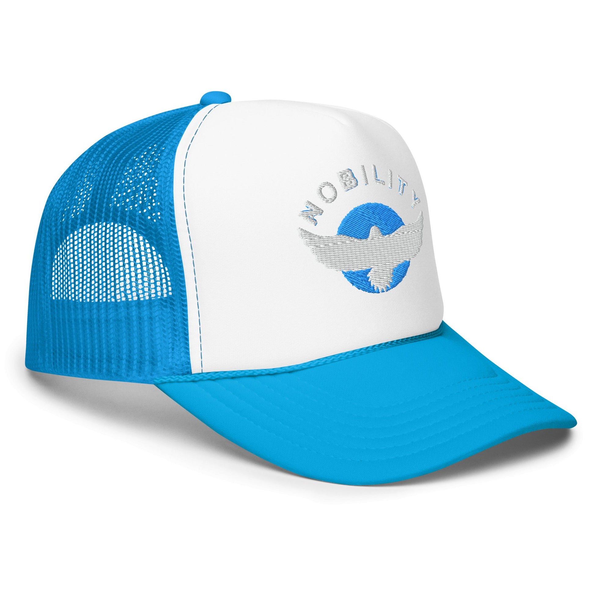 Blue Nobility Trucker Hat - Nubreed.love