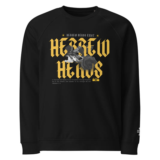 Yellow Hebrew Hero's Organic Sweatshirt - Nubreed.love